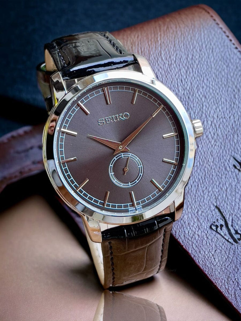 Leather Men's Watch