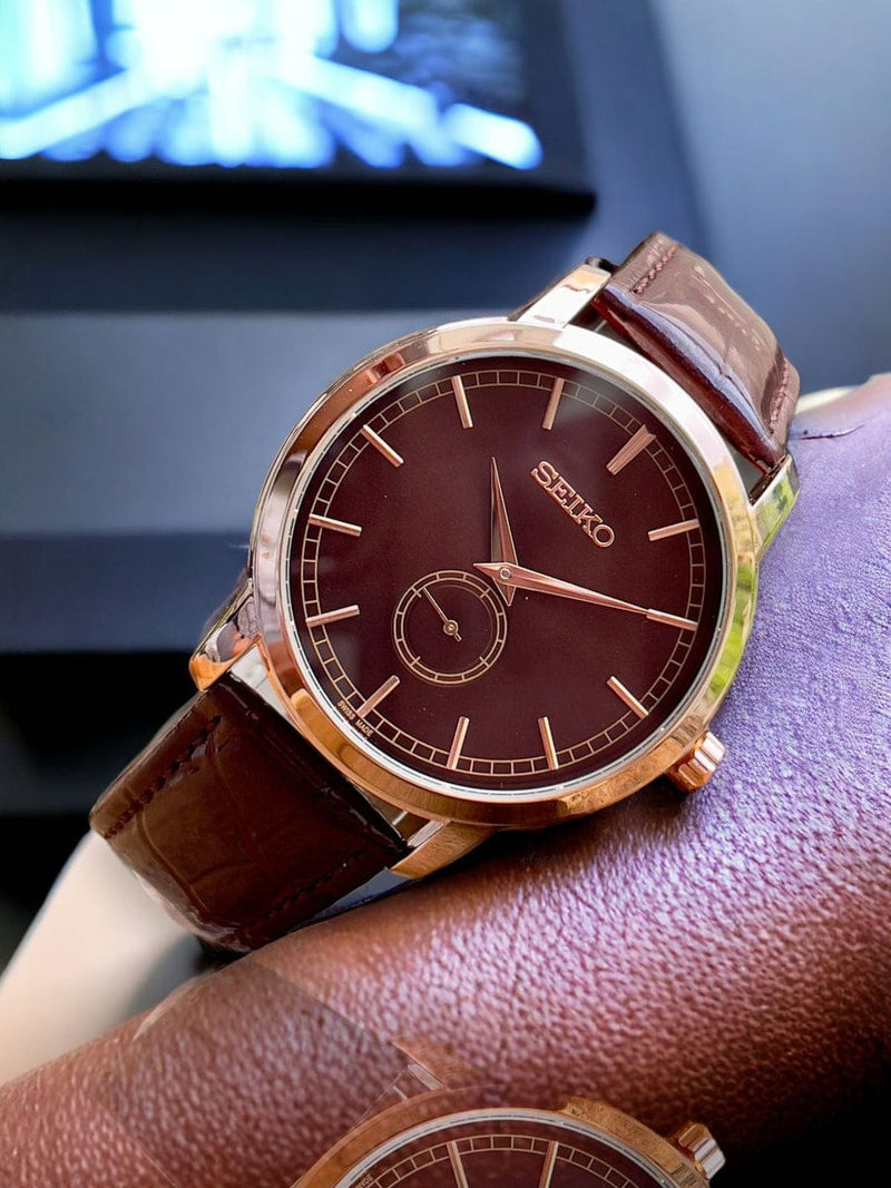 Leather Men's Watch